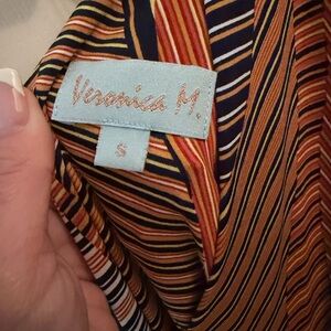 Veronica M Vibrant Striped Blouse